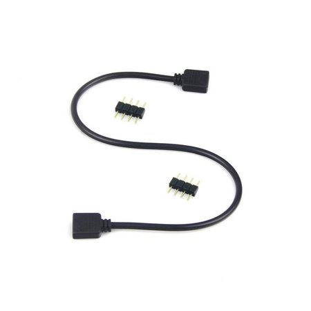 MICRO CONNECTORS Micro Connectors F04-RGB0150-2P 50CM RGB Extension Cable - 2 per Pack F04-RGB0150-2P